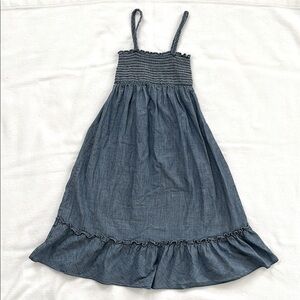 Almost Vintage Old Navy Blue Kids maxi Dress size medium